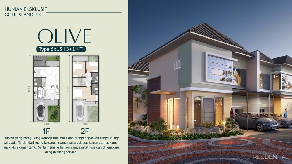 pik 2 a golf island OLIVE