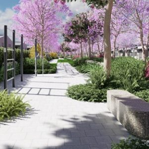 kpt mahogani lingkungan greenbelt 2